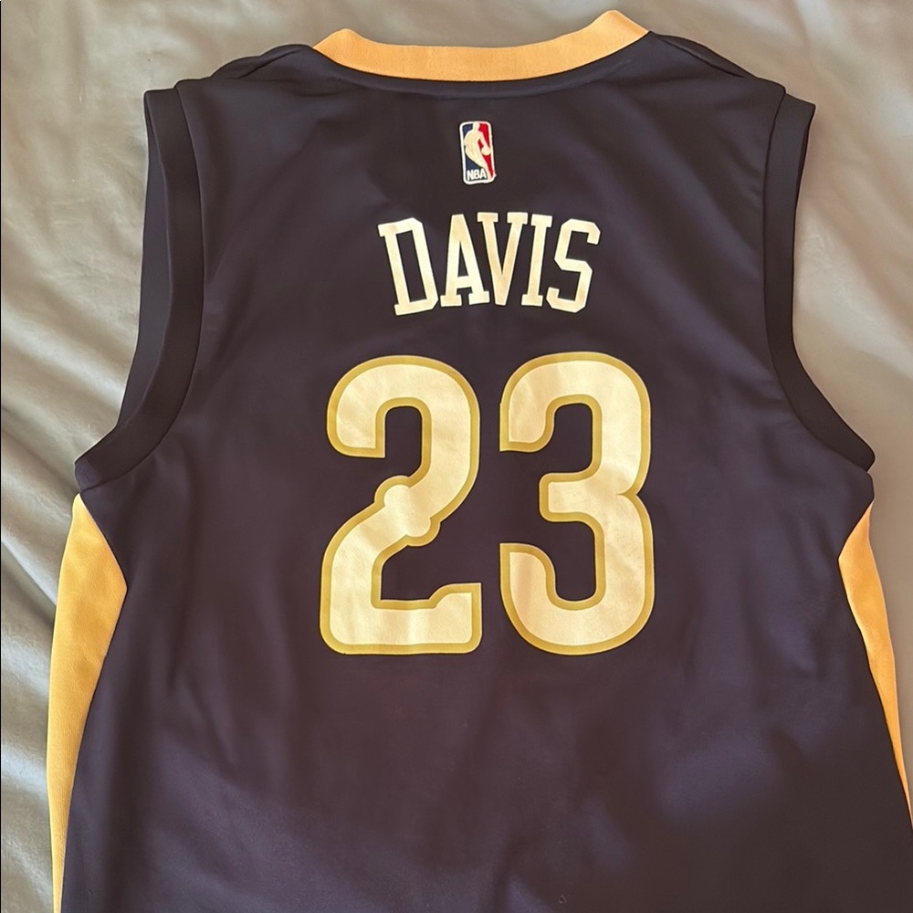 Adidas Navy and Gold New Orleans Jersey